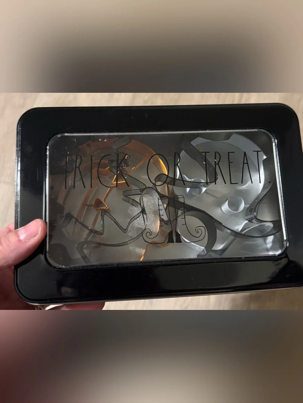 Rae Dunn TRICK OR TREAT Cookie Cutters Halloween